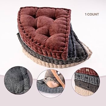 Monro モンロー　Round Cusion Amazon.com: TEXSTEAD Fan-Shaped Floor Cushion Fan Floor